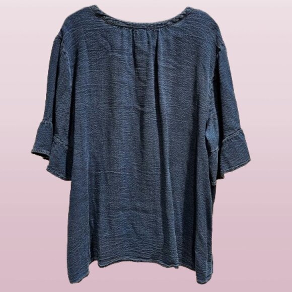 Old Navy Denim-Colored XXL Soft Top - Picture 2 of 6